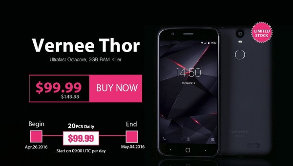 Vernee Thor 4G Smartphone