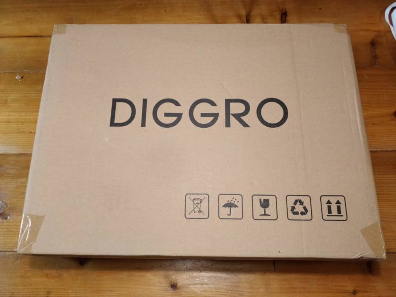 Diggro D300 ロボット掃除機 開封レビュー (1)